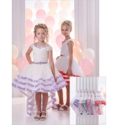 Праздничное детское платье с хвостом