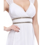 Белоснежное платье в греческом стиле