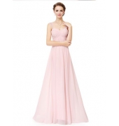Великолепное розовое платье с драпировкой