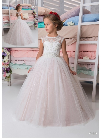 Бальное детское платье как у принцессы