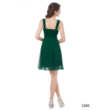Изысканное платье зеленое с  цветком